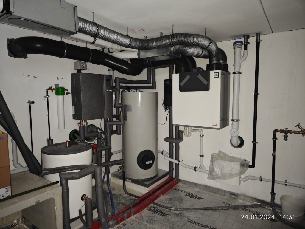 Luftwärmepumpe der Firma alpha innotec